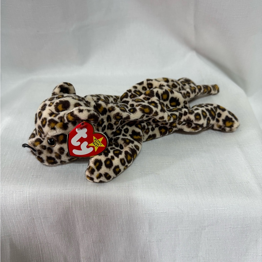Ty Brown and Black Cat Plush Toy
